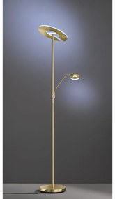 Lampa stojąca LED ze ściemniaczem w kolorze złota (wysokość 180 cm) Dent – Fischer &amp; Honsel