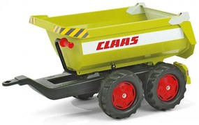 Rolly toys rollytrailer przyczepa wywrotka halfpipe claas