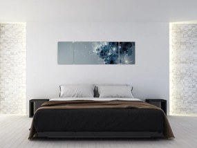 Obraz - Delikatne kwiaty (170x50 cm)