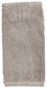 Szary bawełniany ręcznik frotte 50x100 cm Time – Zone