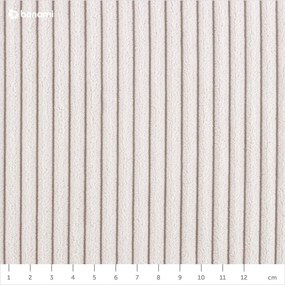 Beżowe tapicerowane łóżko dwuosobowe bez stelaża 180x200 cm Lando – Meise Möbel
