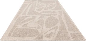 Kremowy wełniany dywan tkany ręcznie 200x290 cm Loxley – Asiatic Carpets