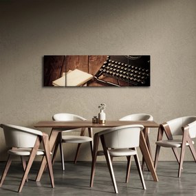 Obraz maszyny do pisania (170x50 cm)
