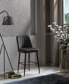 Zestaw krzeseł barowych Vento Anthracite, 2 szt., 2 szt.