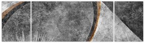 Obraz - Abstrakcja w betonie (170x50 cm)