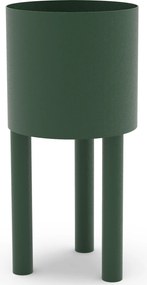 Wysoki kwietnik metalowy Bom H50 cm