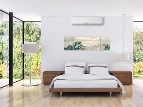Obraz - 3D abstrakcja morza (170x50 cm)