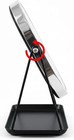 Lusterko Do Makijażu PREMIUM METALOWE Kosmetyczne PODŚWIETLANE LED | VOLAN