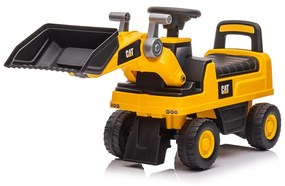 Baby Mix Odpychacz dla dzieci ładowarka CAT, żółty