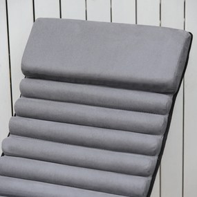 Krzesło Bujane Outsunny Ergonomiczne Ogrodowe Tekstylina Kulisty Design Komfort i Styl Szary | Aosom PL