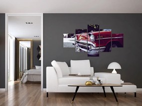 Obraz starego samochodu (125x70 cm)