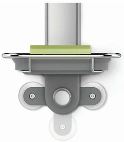 Simplehuman Regulowany uchwyt pod prysznic zpółkami