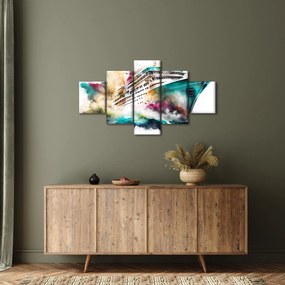 Obraz - Akwarela morska (125x70 cm)