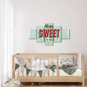Obraz - Home sweet home (125x70 cm)