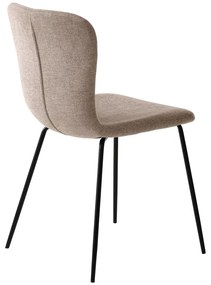 Beżowe krzesło Delta – Unique Furniture