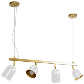 Lampa Wisząca APP1030-4CP Biała