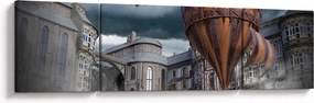 Obraz - Surrealistyczny krajobraz (170x50 cm)