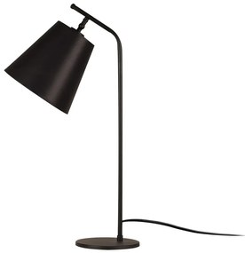 Czarna lampa stołowa z metalowym kloszem (wysokość 67 cm) Salihini – Opviq lights