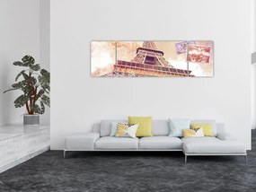 Obraz - Widok z Paryża (170x50 cm)