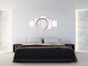 Obraz - Fioletowy minimalizm N⁰4 (125x70 cm)