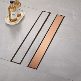 Odpływ Liniowy REA Neox brush copper 60