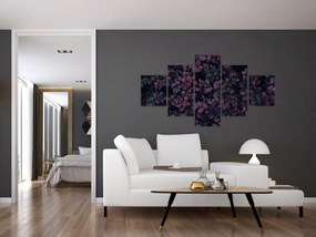 Obraz ciemnoczerwonych liści (125x70 cm)