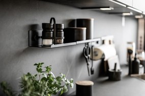 Solniczka i pieprzniczka na metalowym stojaku, Melli, WENKO