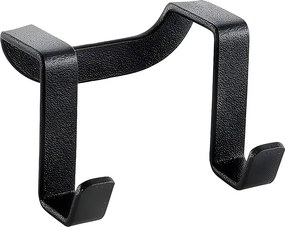 Podwójny Haczyk Serii GALILEO LAVA Métaltex Touch-Therm® Czarny 6x4x4 cm