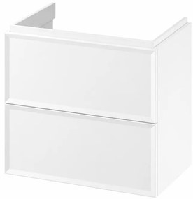 Cersanit S1021-008 - wisząca szafka łazienkowa pod umywalkę MILLE SLIM 60x38 cm, biała