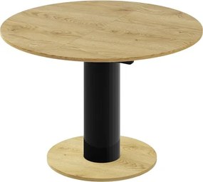 Rozkładany stół jadalniany Solo Lux z blatem w dekorze dąb