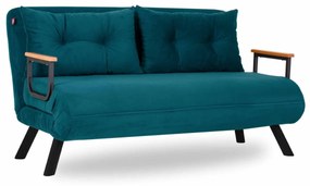 Rozkładana sofa Sando 2 Petrol Green