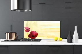 Panel Szklany do Kuchni Wiosenna Natura W Kwiatach