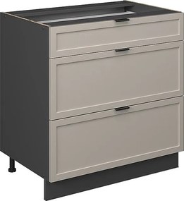 Szafka dolna do kuchni greybeige 80x51.6x82 fame-line