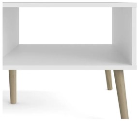 Biały stolik Tvilum Oslo, 99 x 60 cm