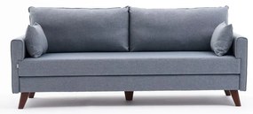 Jasnoniebieska rozkładana sofa 208 cm Bella – Balcab Home