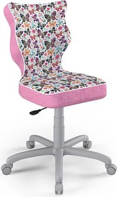 Ergonomiczne krzesło dla młodzieży Petit Grey rozmiar 6 (159-188 cm) wzory