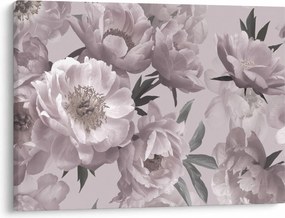 Obraz - Vintage kwiaty piwonii (70x50 cm)