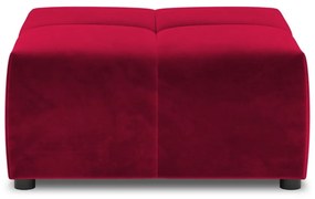 Czerwony moduł aksamitnej sofy Rome Velvet – Cosmopolitan Design