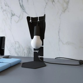 Czarna lampa stołowa (wysokość 31 cm) Viking – Nice Lamps