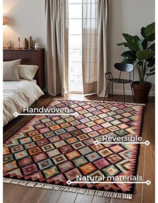 Wełniany dywan dwustronny tkany ręcznie 160x230 cm Kamal Zara – Nouristan