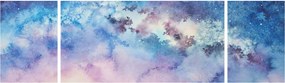 Obraz - Droga Mleczna, akwarela (170x50 cm)