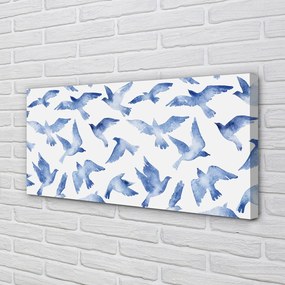 Obraz canvas na ścianę Ptaki w Stylu Malarskim