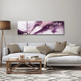 Obraz - Fioletowy płyn artystyczny (170x50 cm)