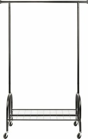 Wenko Metalowy stojak na kółkach z pojemnikiem nabuty PROFI