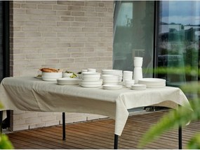 Kremowa porcelanowa miska na zupę 600 ml Eau – Zone