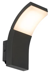 Zewnetrzna Nowoczesny Kinkiet / Lampa scienna zewnętrzny antracytowy z LED IP54 - Litt Nowoczesny Oswietlenie zewnetrzne