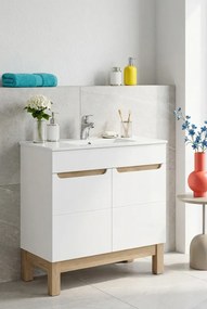 Szafka Z Umywalką 60 Cm W1-L24