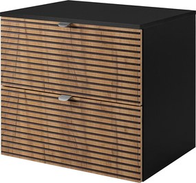 Meble łazienkowe, Czarny Mat, 60 x 57 x 46 cm