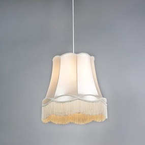 Zestaw 4 x lampa wisząca kremowa 45cm - Granny Retro Oswietlenie wewnetrzne