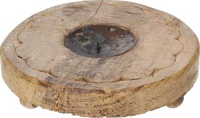 Podstawka na świecę Rustic Flame 15 cm